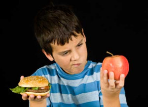 ... of junk food may make it get harder to choose healthy food over time