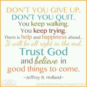 Quote from Jeffrey R. Holland