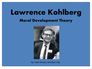 Lawrence Kohlberg - Download as PowerPoint1500