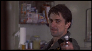 ... to me? Well, I’m the only one here’ (De Niro Taxi Driver 1976