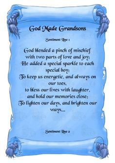 grandson poems and images Bing Images grandbabi grandma quotes god