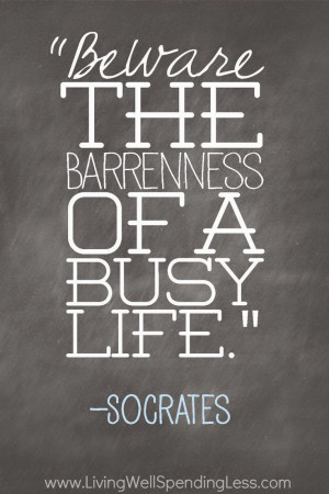pinned a quote from Socrates on Pinterest this week, though, that ...