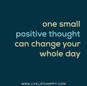 Power of positive thinking