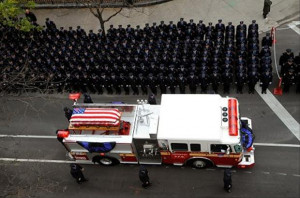 funeral for firefighter