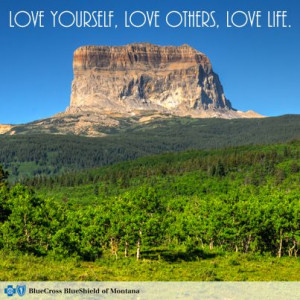 Love yourself, love others, love life.