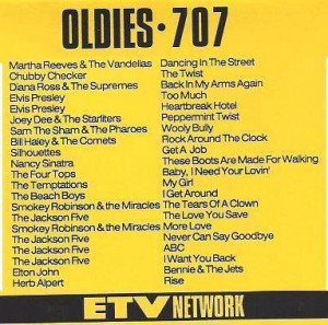707] 400 ETV Oldies Music Video DVD Screeners 1950's-1980's