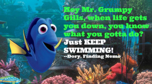 ... swimming!” DORY in Finding Dory. ©2013 Disney•Pixar. All Rights