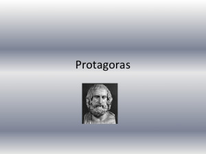Protagoras Protagoras