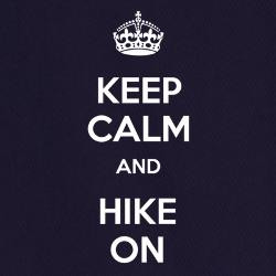 keep_calm_and_hike_on_apron_dark.jpg?height=250&width=250&padToSquare ...