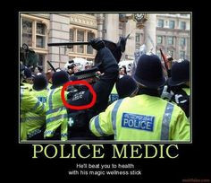 ironic Quotes | Police medic ironic photo with caption « Motley News ...