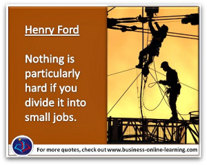 Some of the most profound and well-loved Quotes came from Henry Ford: