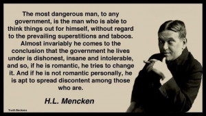 Mencken quote on politics