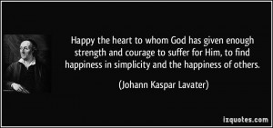 More Johann Kaspar Lavater Quotes