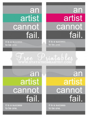 Printable Charles Horton Cooley quote from Stay-at-Home Artist blog. # ...