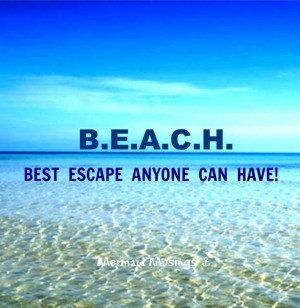 So true!! (especially when you escape to the beaches of Hutchinson ...