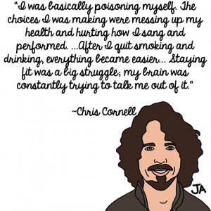 Chris Cornell Talks Longevity, In Illustrated Form