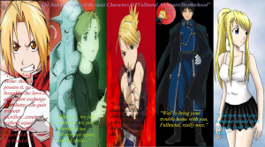 Fullmetal Alchemist Mustang Quotes The famous quotes from '