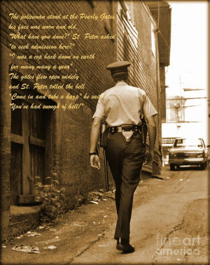 Police Poem Photograph