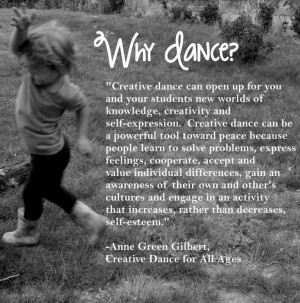 Why dance? Well, there are lots of reasons!
