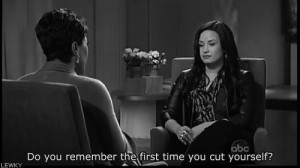Quotes About Cutting Demi Lovato