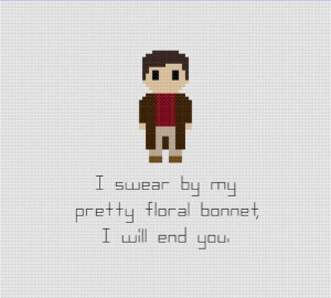 Firefly Malcolm Reynolds Quote Cross Stitch Pattern by GeekyStitches ...