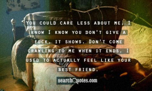 Quotes Fake Friendship About Fuck Friends