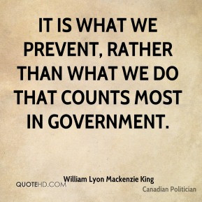 It is what we prevent, rather than what we do that counts most in ...