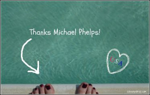 Thanks also to Missy Franklin and Katie Ladecky!