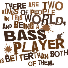 funny bass player quotes