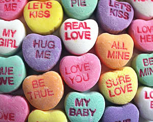 Conversation Candy Hearts