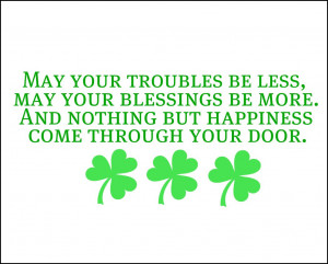 Irish Blessing Quotes Here are the link parties i am