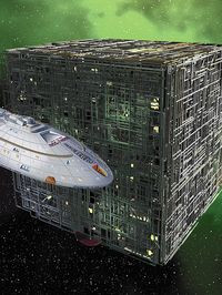 Vessel identified. USS Voyager. We will pursue and assimilate.