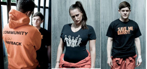 Check out the misfits crew wearing the clothes!