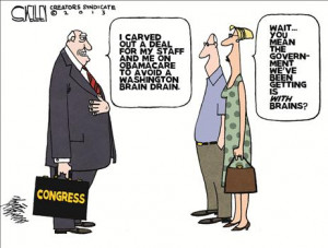 ... was the fear that this would be a “brain drain” from Congress