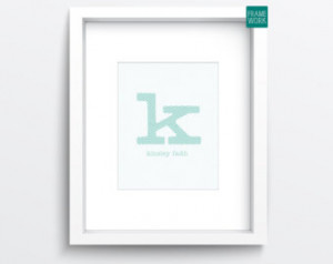 CUSTOMIZABLE Chevron Monogram Print able Art (quote nursery print wall ...