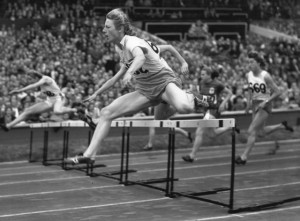 ... Track & Field, while 3 months pregnant with her 3rd child, 1948