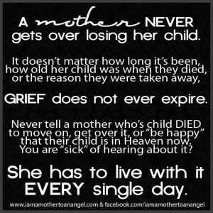 Quotes About Losing A Child 3 images above is part of the best ...