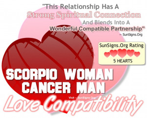 Scorpio Woman And Cancer Man – A Spiritual & Wonderful Relationship