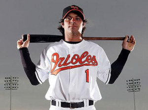 Brian Roberts of the Orioles