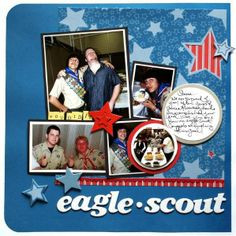 Eagle Scout Layout by Heidi Sonboul by Piggy Tales @kari alissa Peas ...