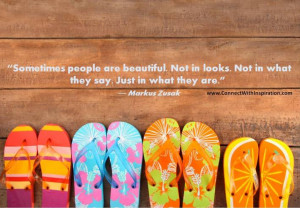 ... , inner beauty quote, Sometimes People Are Beautiful Not In Looks