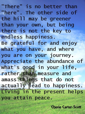 The Grass isn't always greener