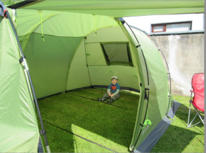 Gelert Tent | Camping in Ireland | Family Tent | Tunnel Tent