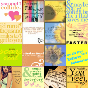yellow quotes photo: quotes yellow collage collage_yellow.png