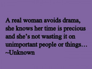 drama, real woman, unimportant people. Grow up stop being a child and ...