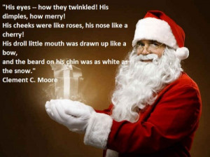 Santa Claus Quotes Christmas Quotes ~ 30+ Short Christmas Poem For ...