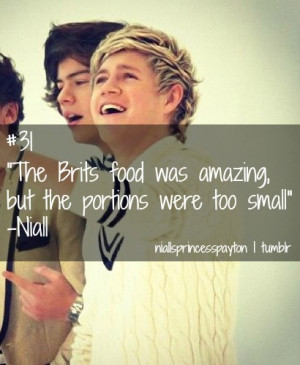 Niall Horan Funny Food Quotes niall horan quotes tumblr