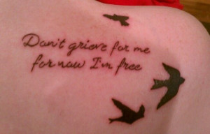 ... tattoo for my grandparents and best friend. Always may you rest in
