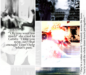 quotes 69 chapter 6 great gatsby collage by quotes 59
