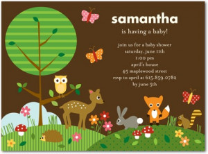 and forest baby shower theme featuring lots of lovingly cute animals ...